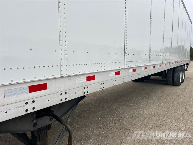 Stoughton ZGPVW-535T-S-C-AR 53 ft x 102 in T/A Van Trailer مقطورات ذات هيكل صندوقي