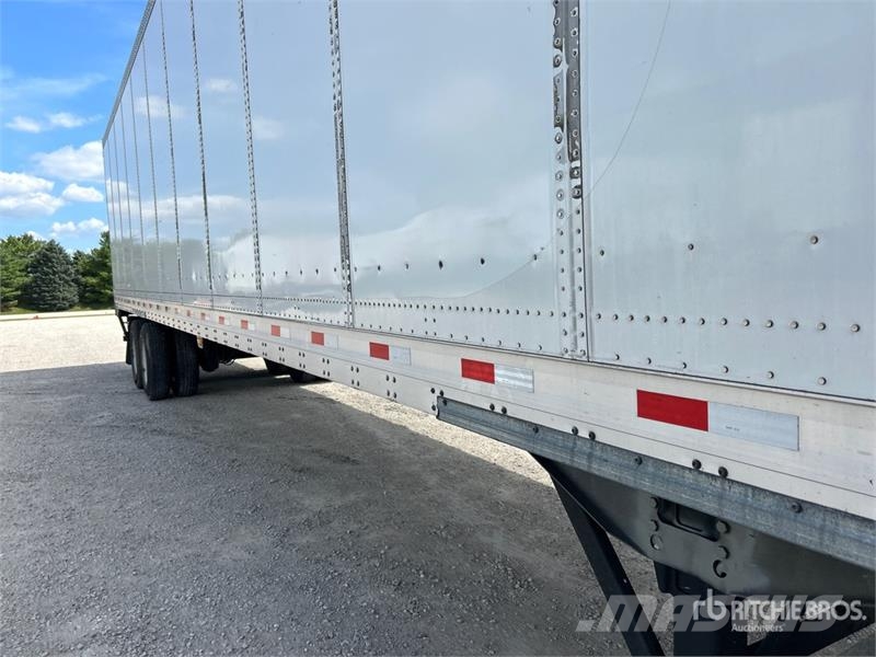 Stoughton ZGPVW-535T-S-C-AR 53 ft x 102 in T/A Van Trailer مقطورات ذات هيكل صندوقي
