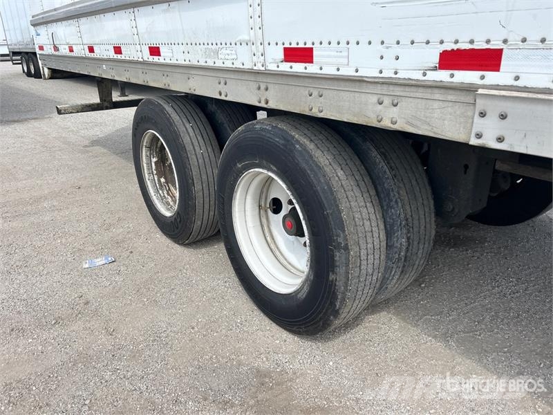 Stoughton ZGPVW-535T-S-C-AR 53 ft x 102 in T/A Van Trailer مقطورات ذات هيكل صندوقي