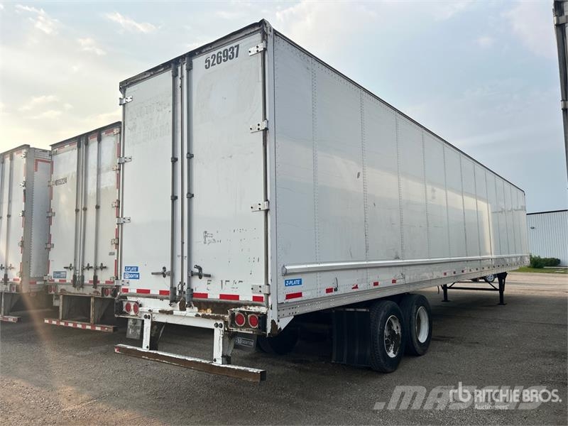 Stoughton ZGPVW-535T-S-C-AR 53 ft x 102 in T/A Van Trailer مقطورات ذات هيكل صندوقي