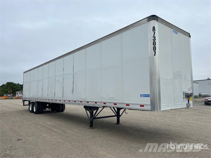 Stoughton ZGPVW-535T-S-C-AR 53 ft x 102 in T/A Van Trailer مقطورات ذات هيكل صندوقي