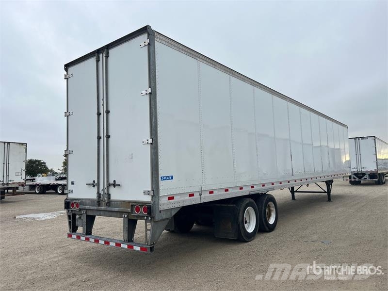 Stoughton ZGPVW-535T-S-C-AR 53 ft x 102 in T/A Van Trailer مقطورات ذات هيكل صندوقي