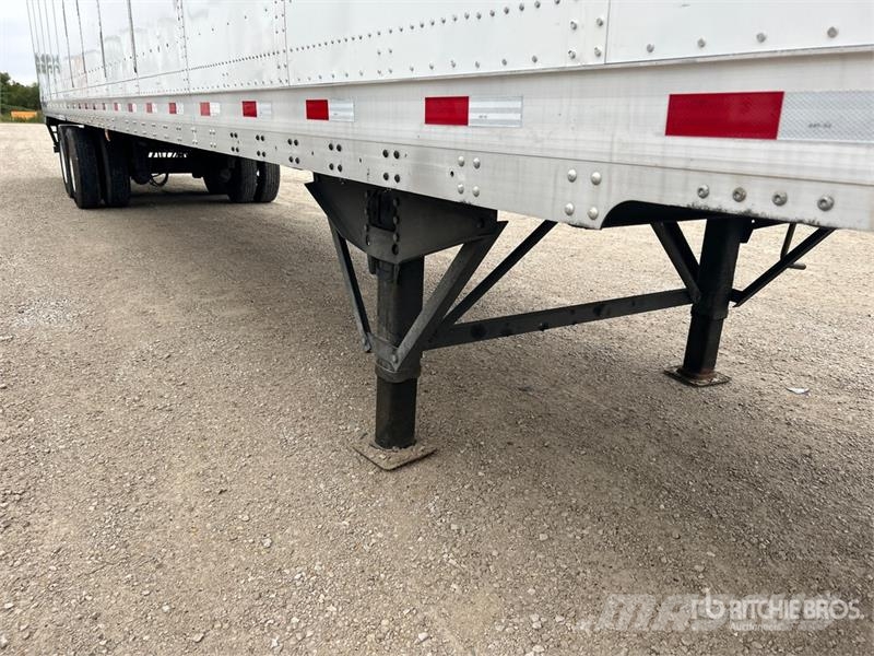Stoughton ZGPVW-535T-S-C-AR 53 ft x 102 in T/A Van Trailer مقطورات ذات هيكل صندوقي