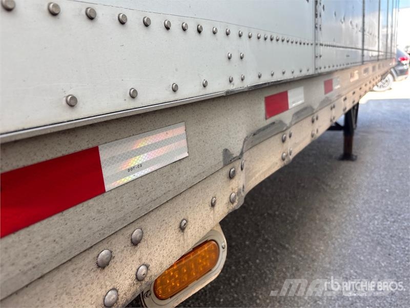 Stoughton ZGPVW-535T-S-C-AR 53 ft x 102 in T/A Van Trailer مقطورات ذات هيكل صندوقي