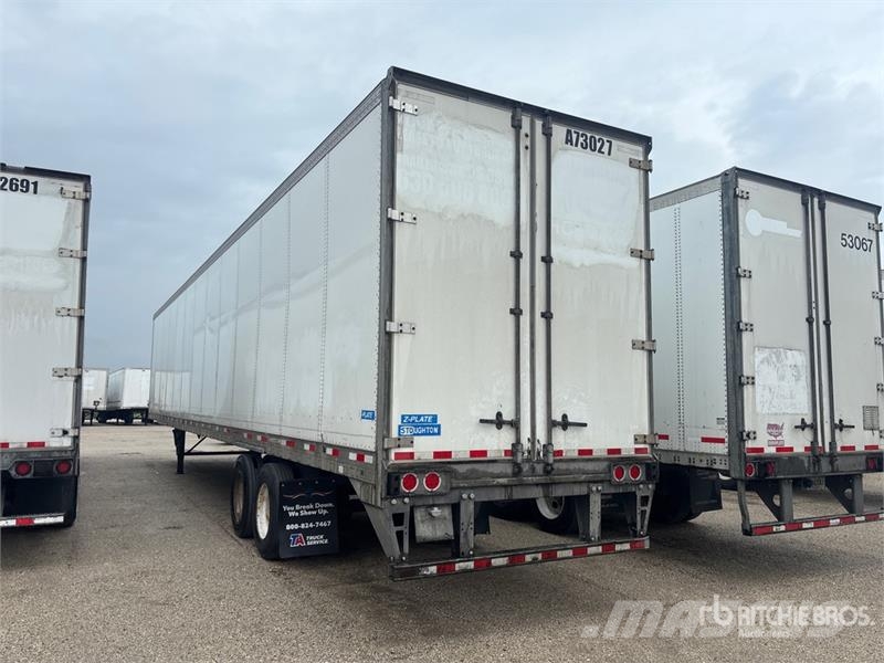 Stoughton ZGPVW-535T-S-C-AR 53 ft x 102 in T/A Van Trailer Dobozos pótkocsik