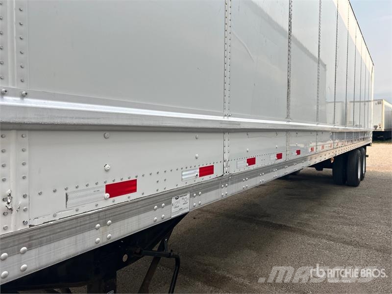 Stoughton ZGPVW-535T-S-C-AR 53 ft x 102 in T/A Van Trailer مقطورات ذات هيكل صندوقي