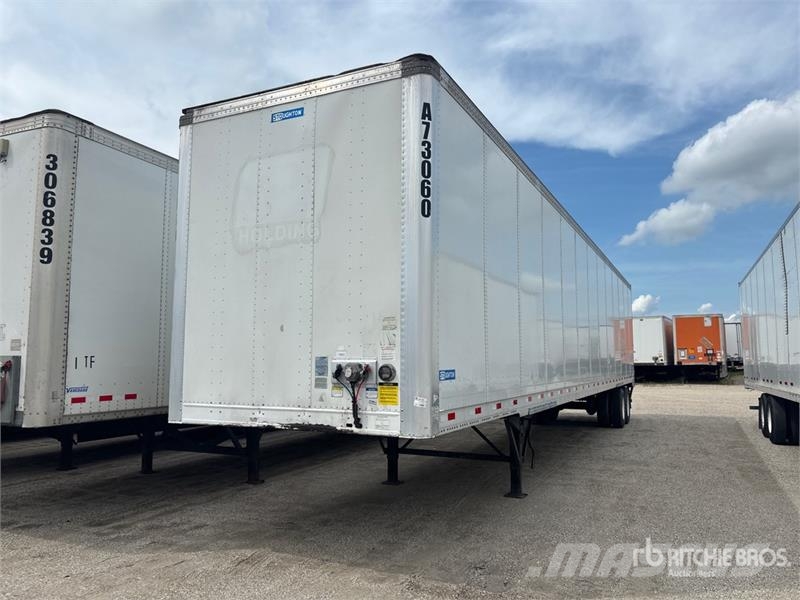 Stoughton ZGPVW-535T-S-C-AR 53 ft x 102 in T/A Van Trailer مقطورات ذات هيكل صندوقي