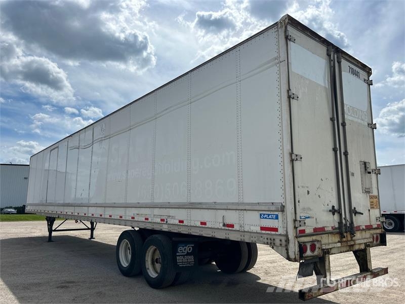 Stoughton ZGPVW-535T-S-C-AR 53 ft x 102 in T/A Van Trailer مقطورات ذات هيكل صندوقي