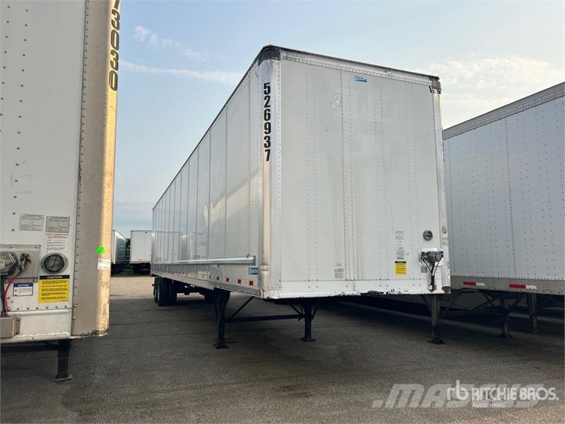 Stoughton ZGPVW-535T-S-C-AR 53 ft x 102 in T/A Van Trailer مقطورات ذات هيكل صندوقي