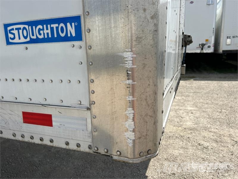Stoughton ZGPVW-535T-S-C-AR 53 ft x 102 in T/A Van Trailer مقطورات ذات هيكل صندوقي