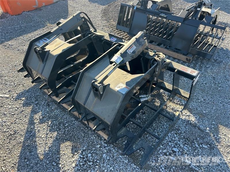 Stout 84 in Skeleton Skid Steer Grapple (Unused) Pinzas