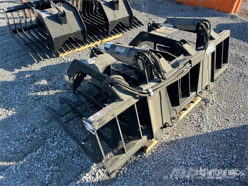 Stout 84 in Skeleton Skid Steer Grapple (Unused) Pinzas