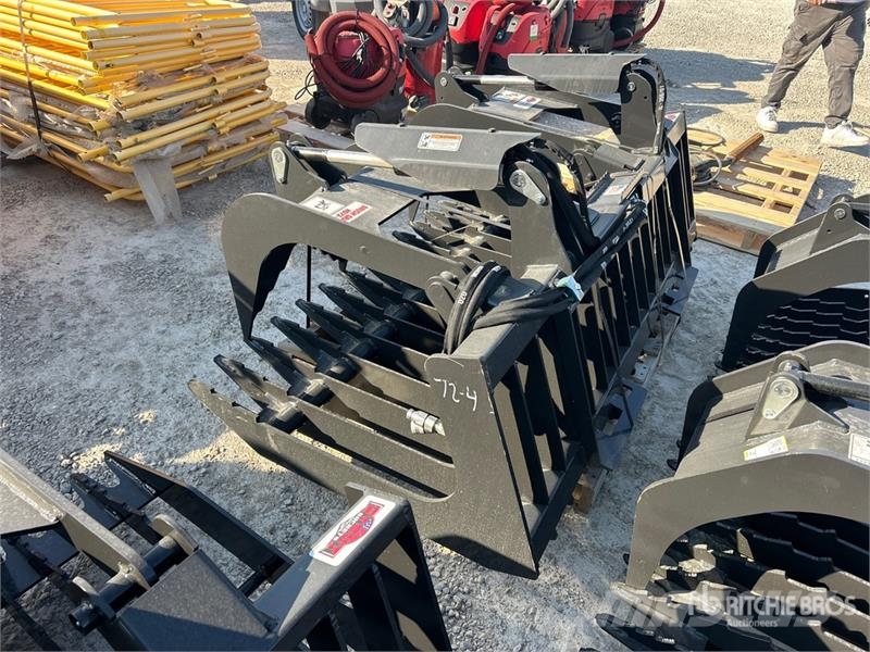 Stout XHD72-4 72 in Brush Grapple Skid Steer Grapple (Un 兩爪吊夾