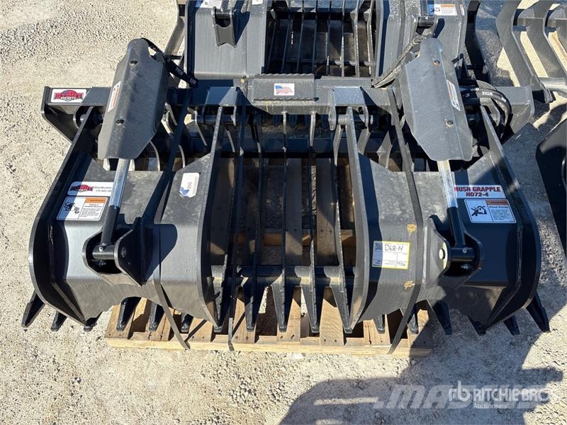 Stout XHD72-4 72 in Skid Steer Grapple (Unused) Grabeži