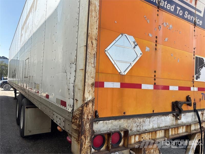 Strick 48 ft x 102 in T/A Van Trailer مقطورات ذات هيكل صندوقي