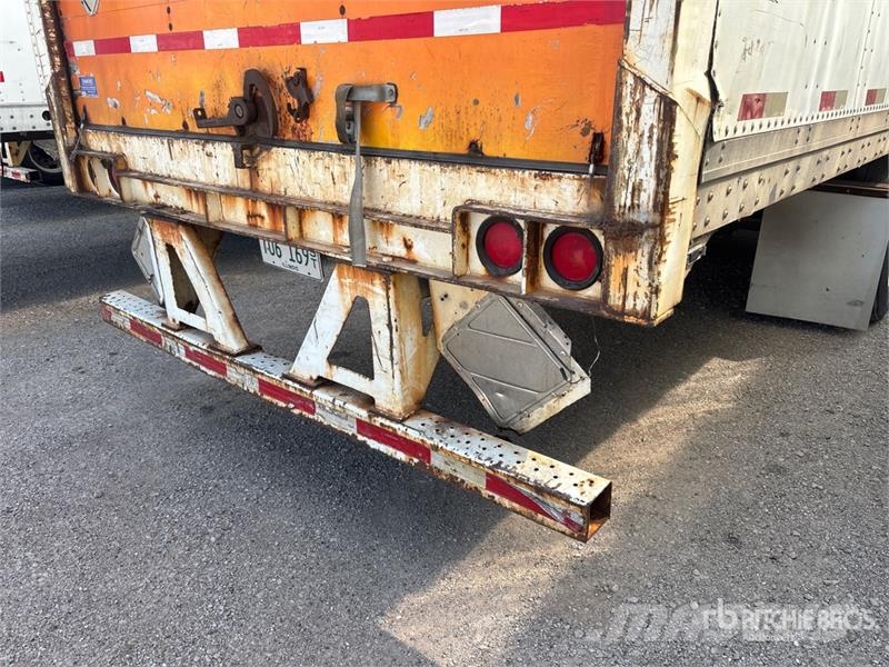 Strick 48 ft x 102 in T/A Van Trailer مقطورات ذات هيكل صندوقي