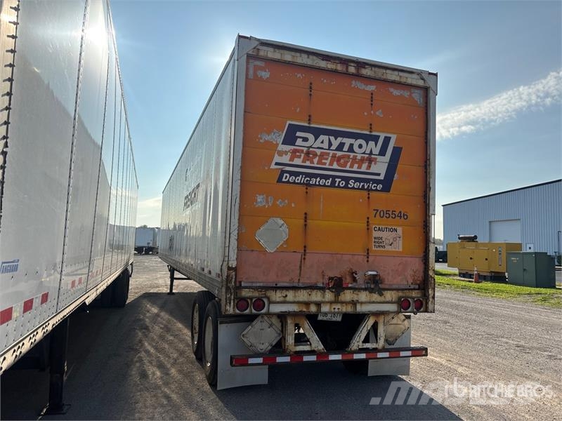 Strick 48 ft x 102 in T/A Van Trailer مقطورات ذات هيكل صندوقي