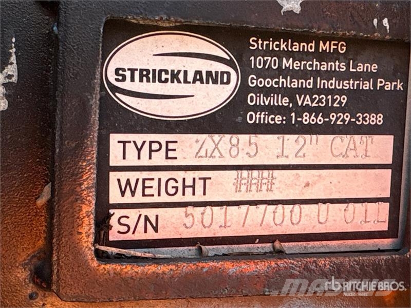 Strickland 12 in Excavator Bucket Kanalak