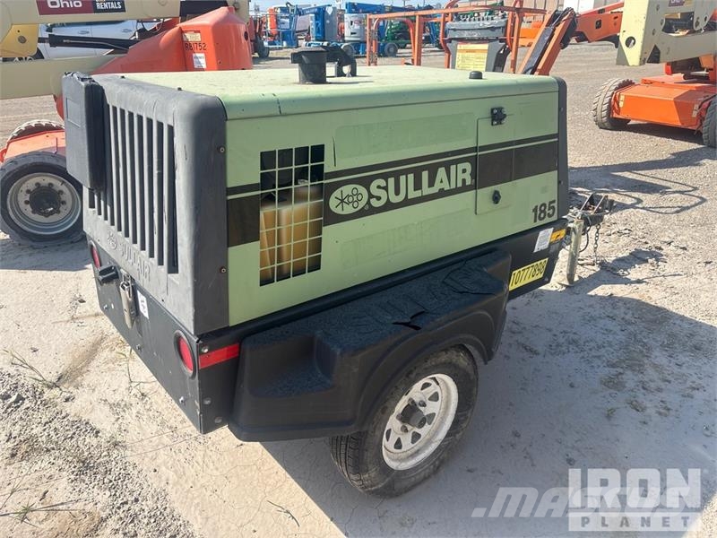 Sullair 185D DPQ KU4F 185 cfm Mobile Air Compressor Kompresörler