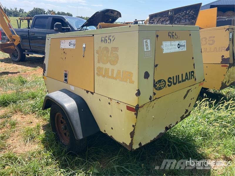 Sullair 185DPQ CAT 185 cfm Mobile Air Compressor Compresoras