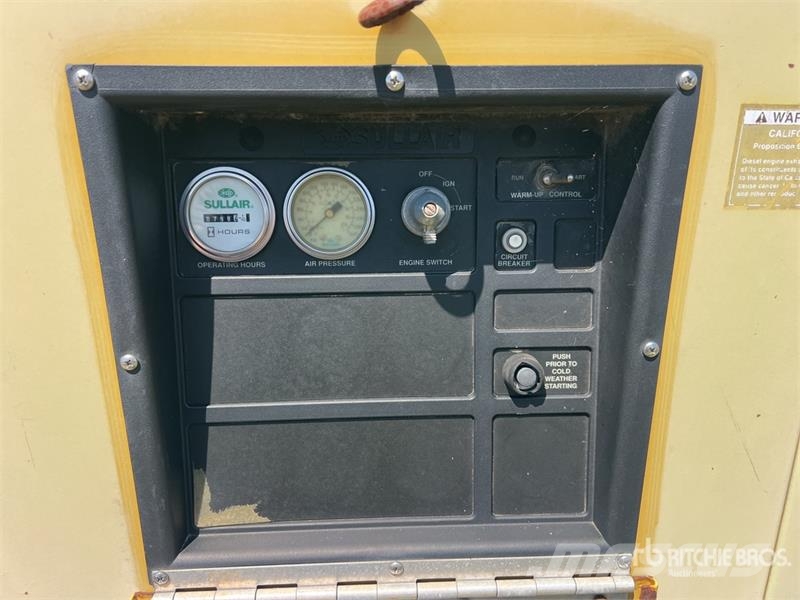 Sullair 185DPQ CAT 185 cfm Mobile Air Compressor Compresoras