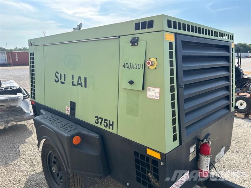 Sullair 375DH/AF/DPQ 375 cfm Mobile Air Compressor Compressores