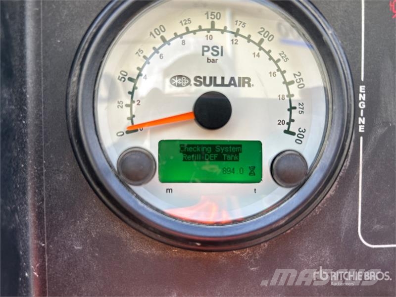 Sullair 375DH/AF/DPQ 375 cfm Mobile Air Compressor Compressores