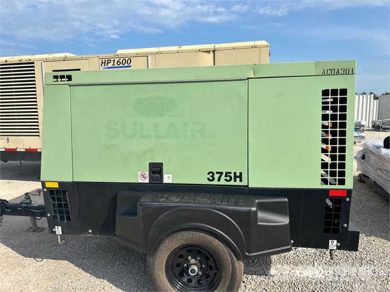 Sullair 375DH/AF/DPQ 375 cfm Mobile Air Compressor Compressores