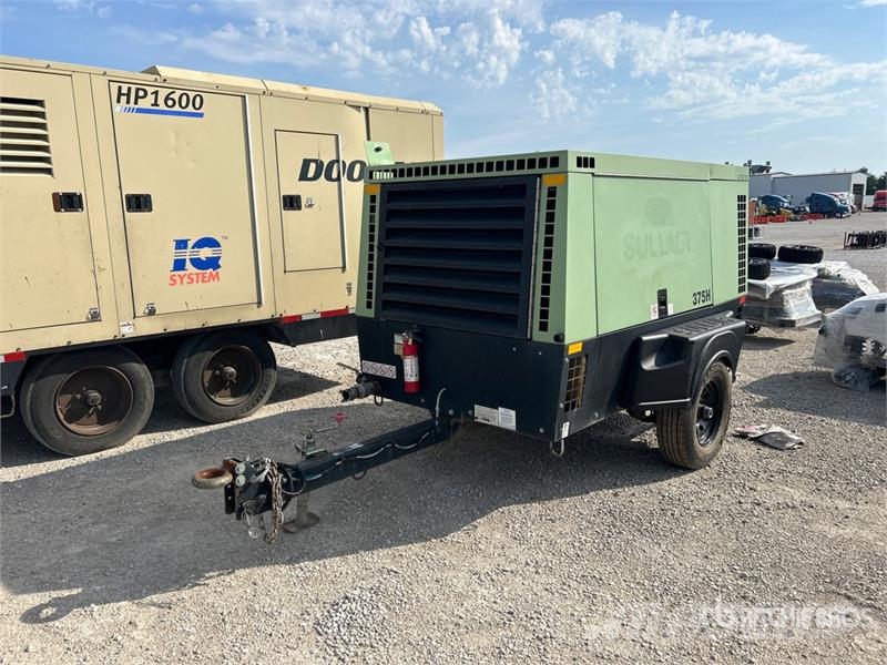 Sullair 375DH/AF/DPQ 375 cfm Mobile Air Compressor Compressores