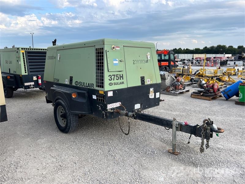 Sullair 375H DPQ JD3 375 cfm Mobile Air Compressor Kompressorer