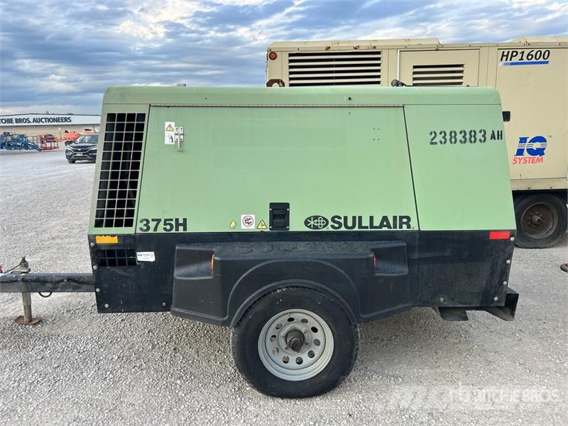 Sullair 375H DPQ JD3 375 cfm Mobile Air Compressor Kompressorer