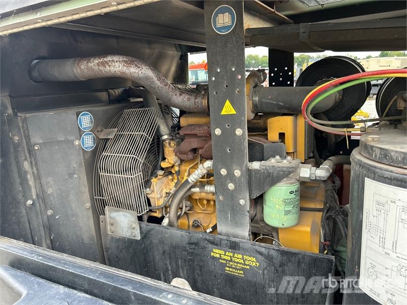 Sullair 375H DPQ JD3 375 cfm Mobile Air Compressor Kompressorer