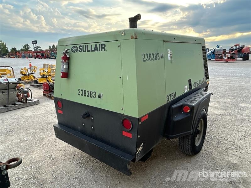 Sullair 375H DPQ JD3 375 cfm Mobile Air Compressor Kompressorer
