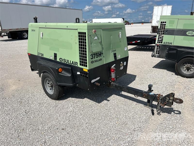 Sullair 375H DPQ JD3 375 cfm Mobile Air Compressor Compresoras