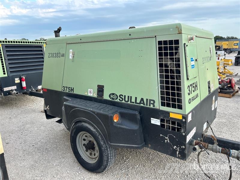 Sullair 375H DPQ JD3 375 cfm Mobile Air Compressor Kompressorer