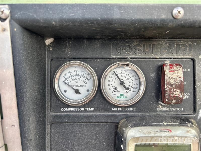 Sullair 375H DPQ JD3 375 cfm Mobile Air Compressor Kompressorer