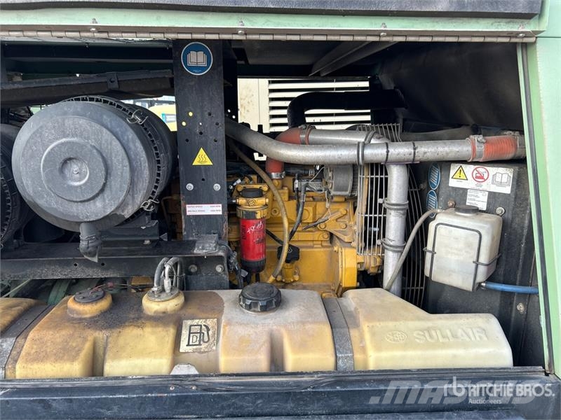 Sullair 375H DPQ JD3 375 cfm Mobile Air Compressor Kompressorer