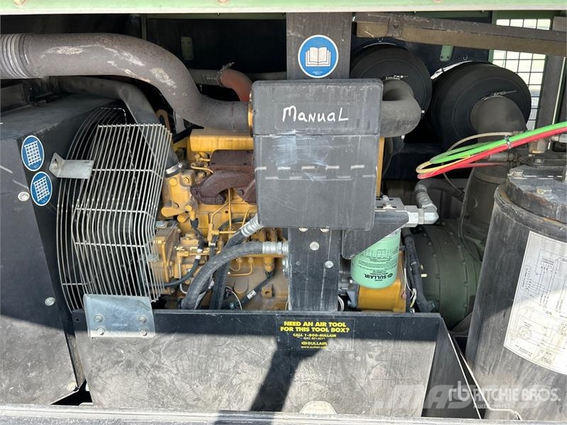 Sullair 375H DPQ JD3 375 cfm Mobile Air Compressor Compresoras