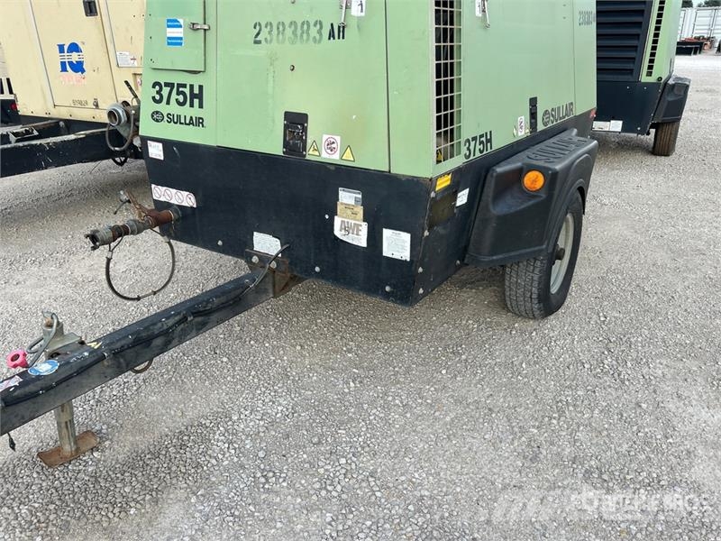 Sullair 375H DPQ JD3 375 cfm Mobile Air Compressor Kompressorer