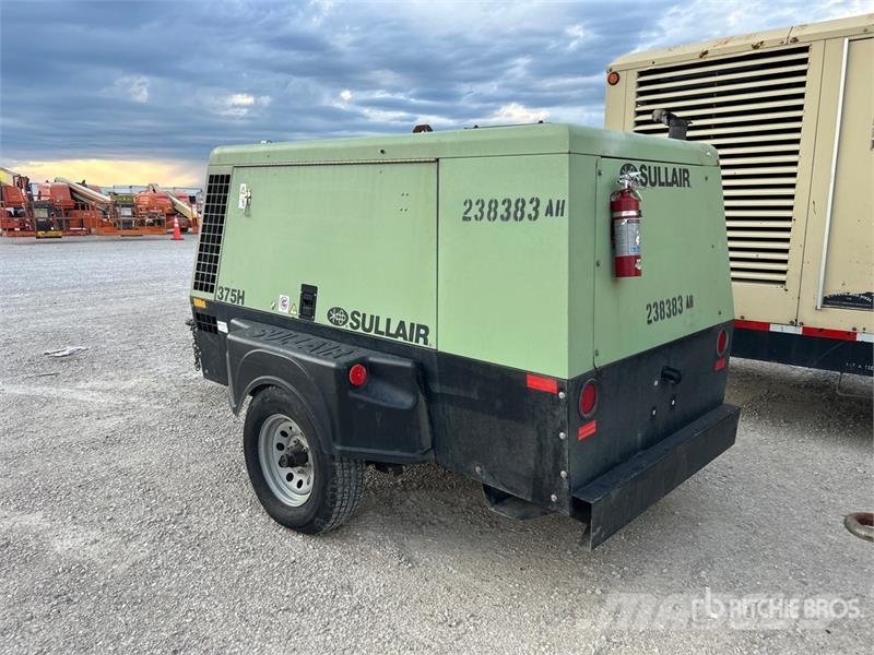 Sullair 375H DPQ JD3 375 cfm Mobile Air Compressor Kompressorer