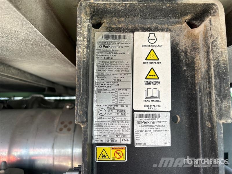 Sullair 425HDPQ-PE 425 cfm Mobile Air Compressor مكابس