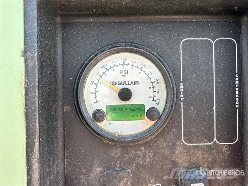 Sullair 425HDPQ-PE 425 cfm Mobile Air Compressor مكابس