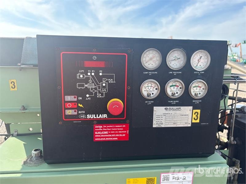Sullair LS120-60H/A Skid-Mounted Electric Air Compressor مكابس