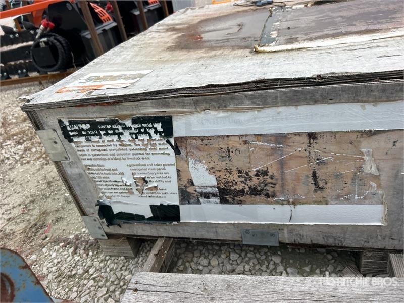 SUNTOP S2512 25 ft x 12 ft Shed (Unused) Ocelové rámové budovy