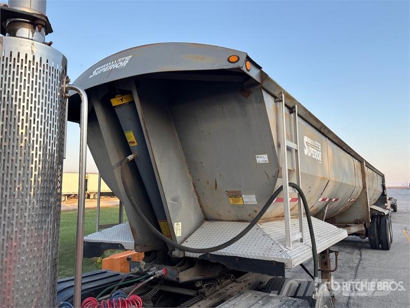 Superior 39 ft T/A End Dump Trailer Savivartės priekabos