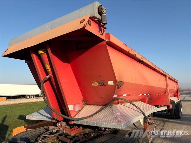 Superior 39 ft Tri/A End Dump Trailer Savivartės priekabos