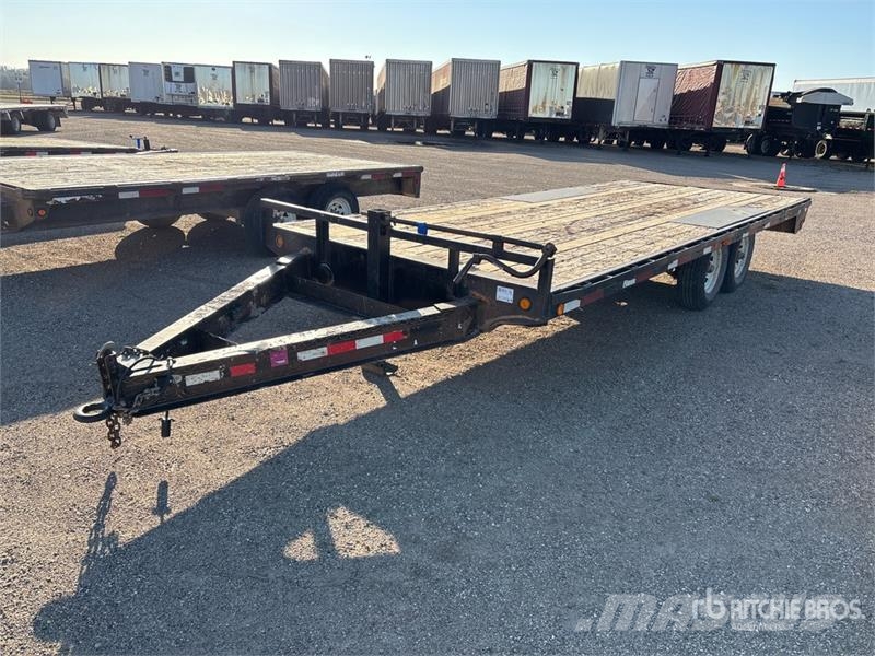 sure-trac 20 ft T/A Flatbed Trailer Flaksläp