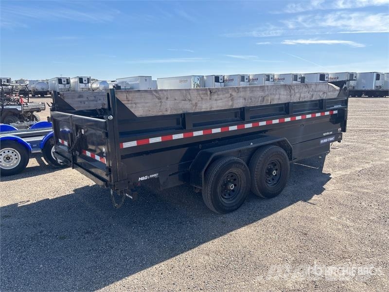 sure-trac St8216TLDD-B-140 16 ft T/A Dump Utility Trailer Kiper prikolice
