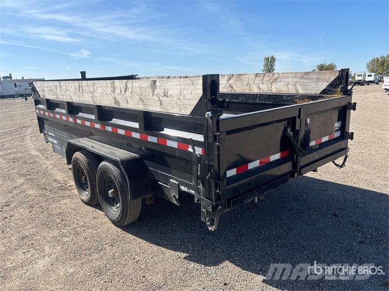 sure-trac St8216TLDD-B-140 16 ft T/A Dump Utility Trailer Kiper prikolice