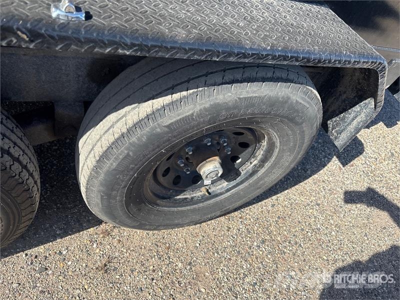 sure-trac St8216TLDD-B-140 16 ft T/A Dump Utility Trailer Kiper prikolice